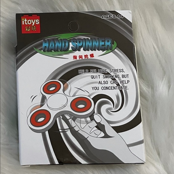 Black Fidget Spinner New in Box - Picture 4 of 4